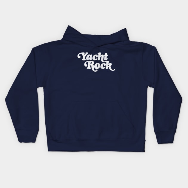 Yacht Rock Kids Hoodie by DankFutura